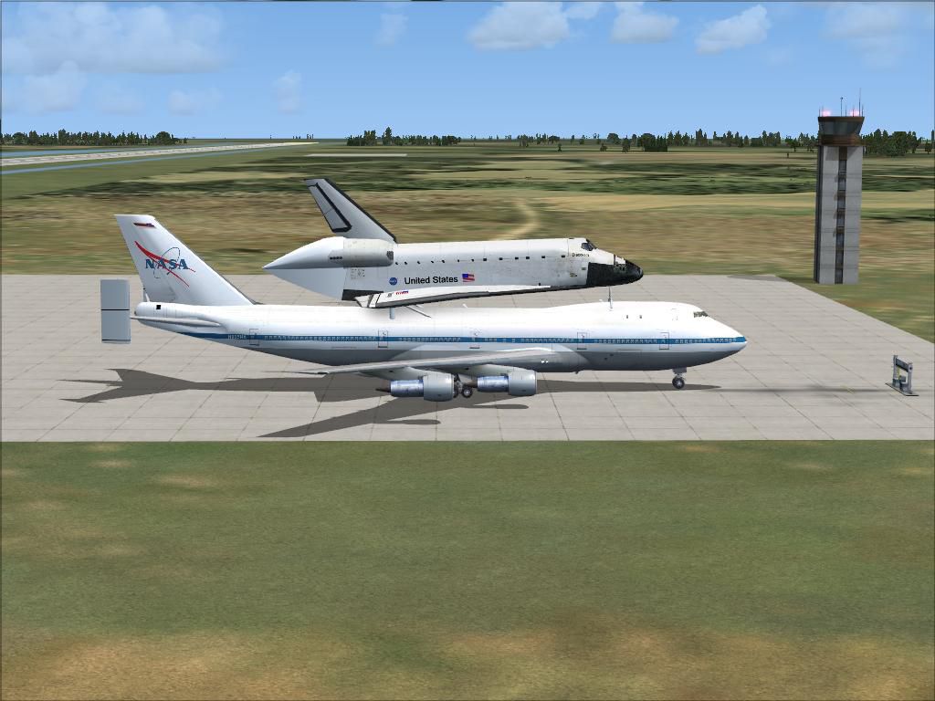 NASA SCA Boeing 747-123 for FSX
