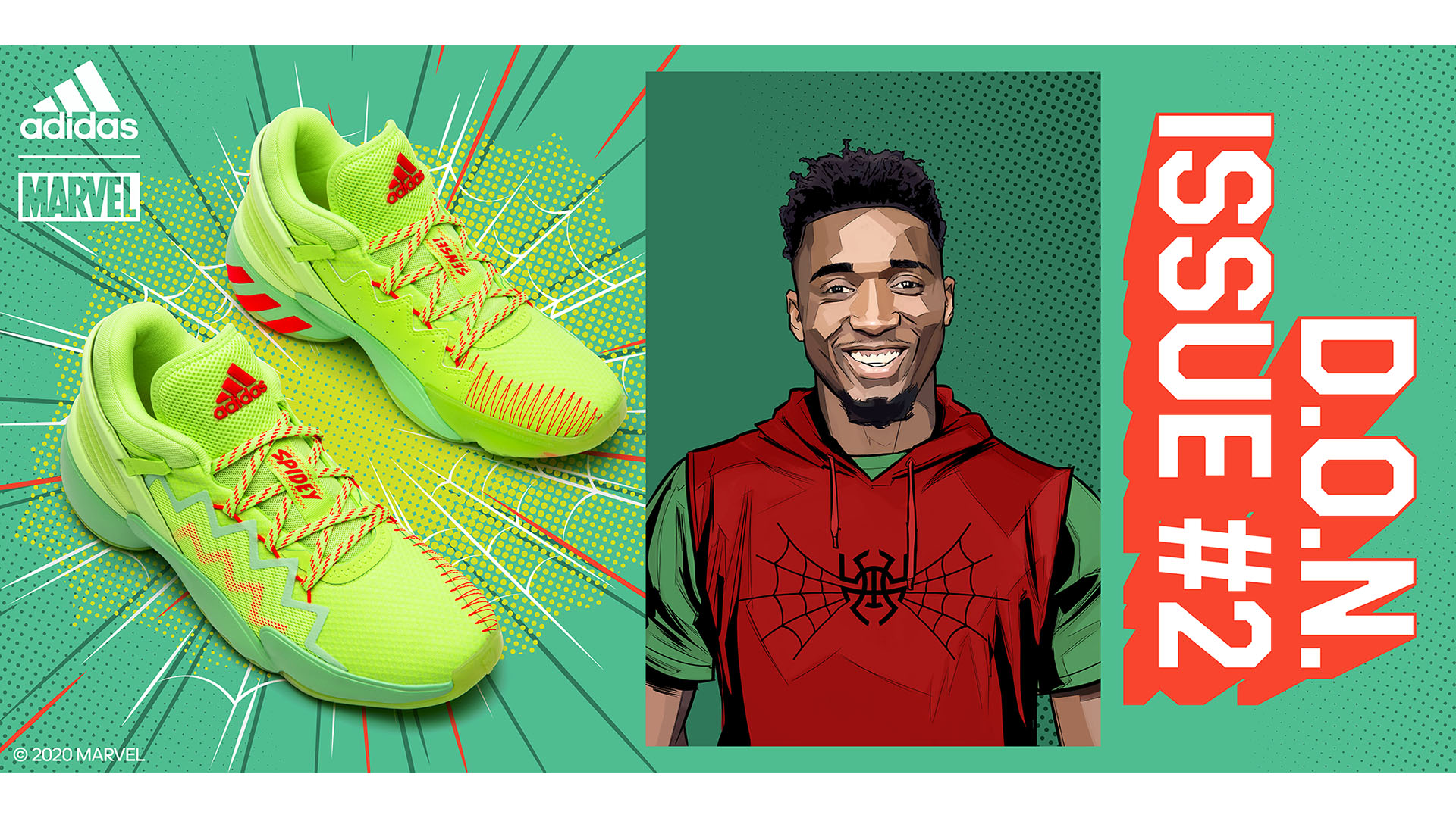 adidasからドノバン・ミッチェルのシグネチャーモデル第2弾が登場