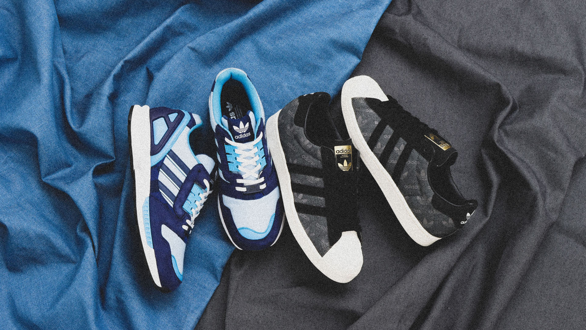 atmosから「adidas Originals ZX 8000/SUPERSTAR “DENIM PACK“」が8