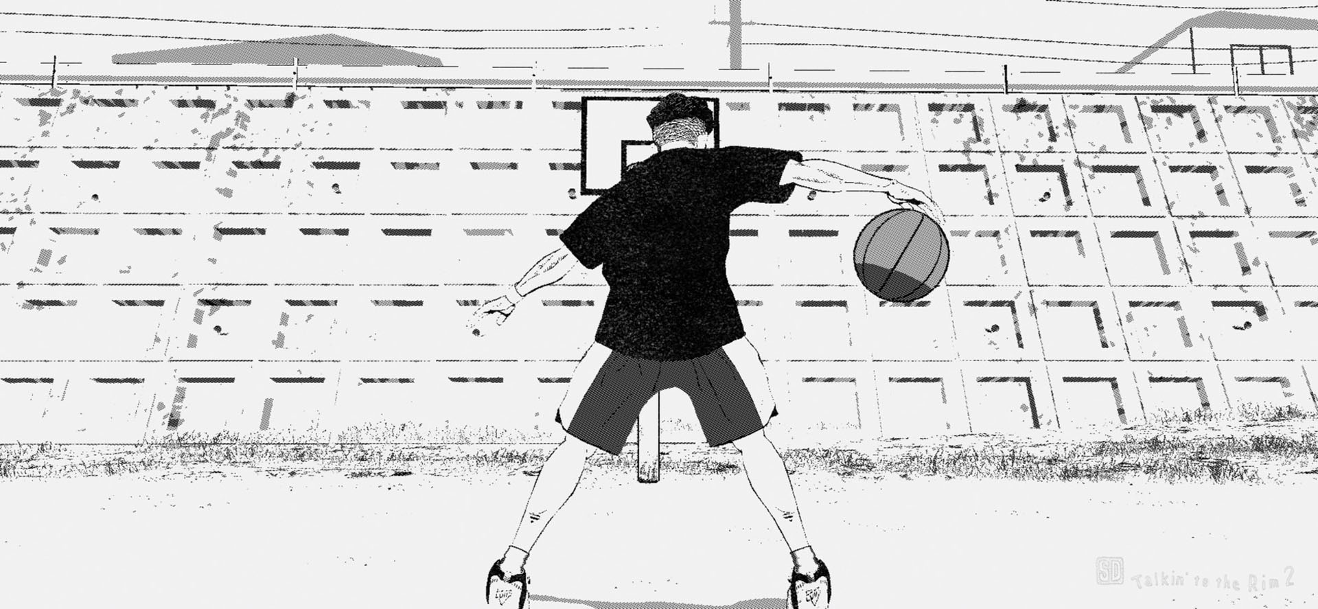 SLAM DUNK宮城リョータのドリブル練習を眺めるアプリ「Talkin' to the