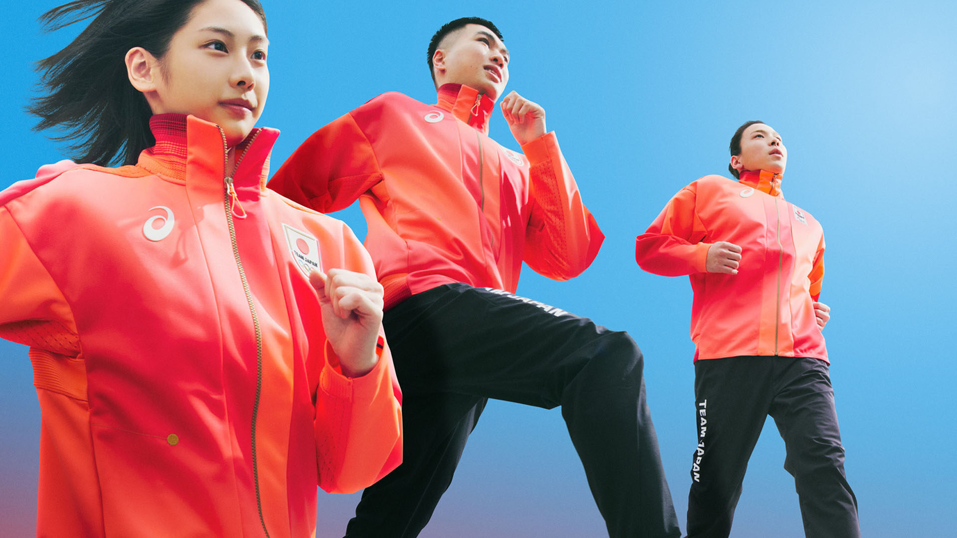 アシックスが「TEAM JAPAN」に提供するオフィシャルスポーツウェア