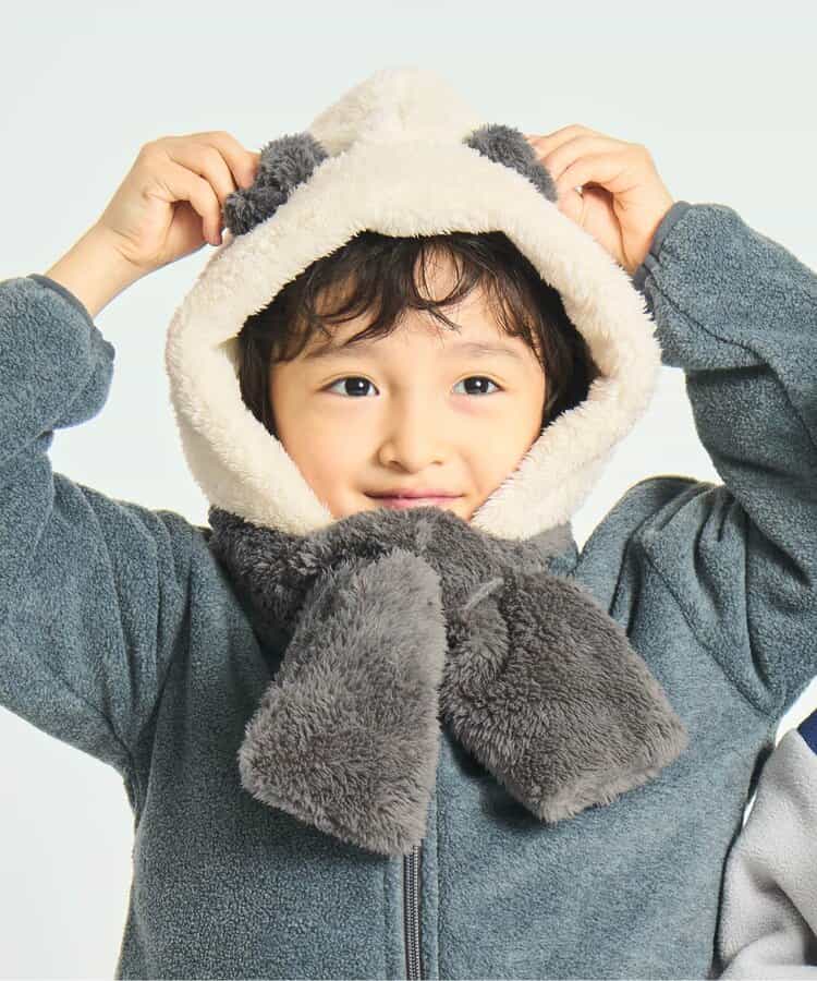 ☆SALE☆アニマルボアフードマフラー（L468055）|Ampersand