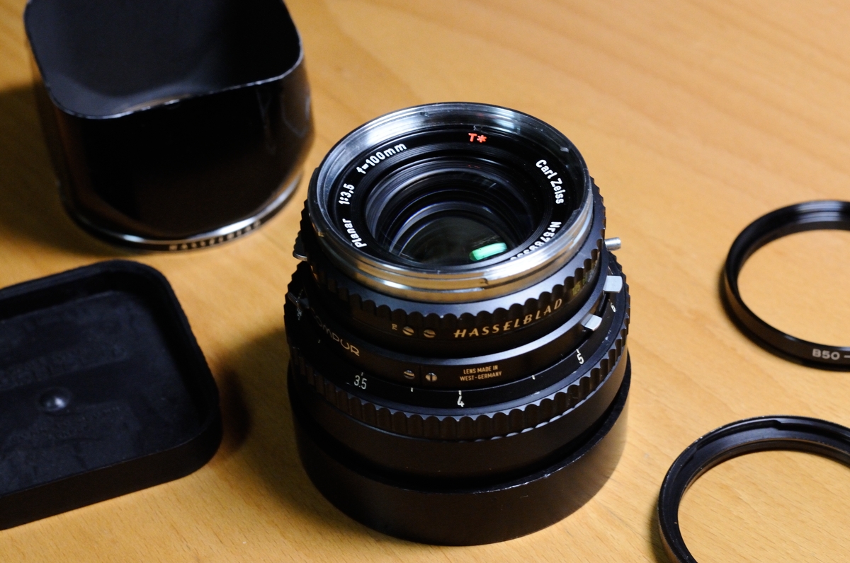 Carl Zeiss Planar C100mm F3.5 T*（山岳プラナー）を購入【HASSELBLAD