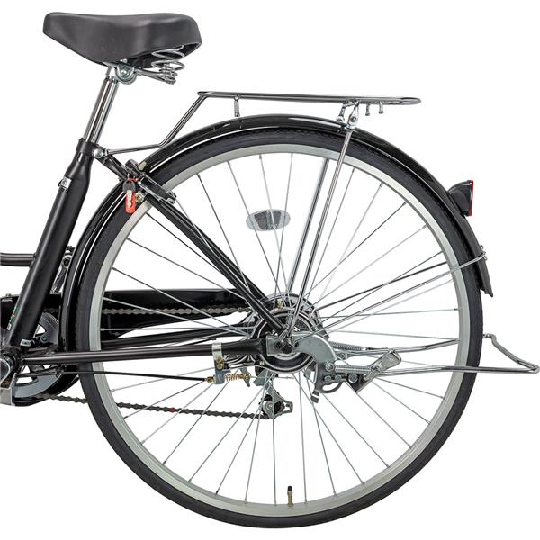 86】一般車 ママチャリ SUBCREW ブラック 27インチ 外装変速付き 86