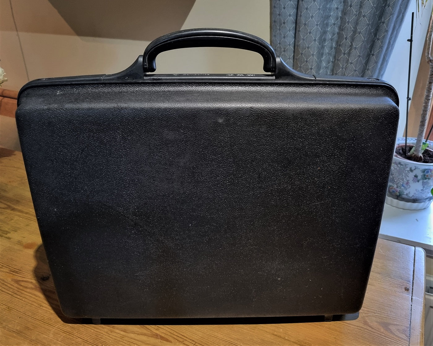 80s vintage Samsonite black hard shell briefcase – The Frockery