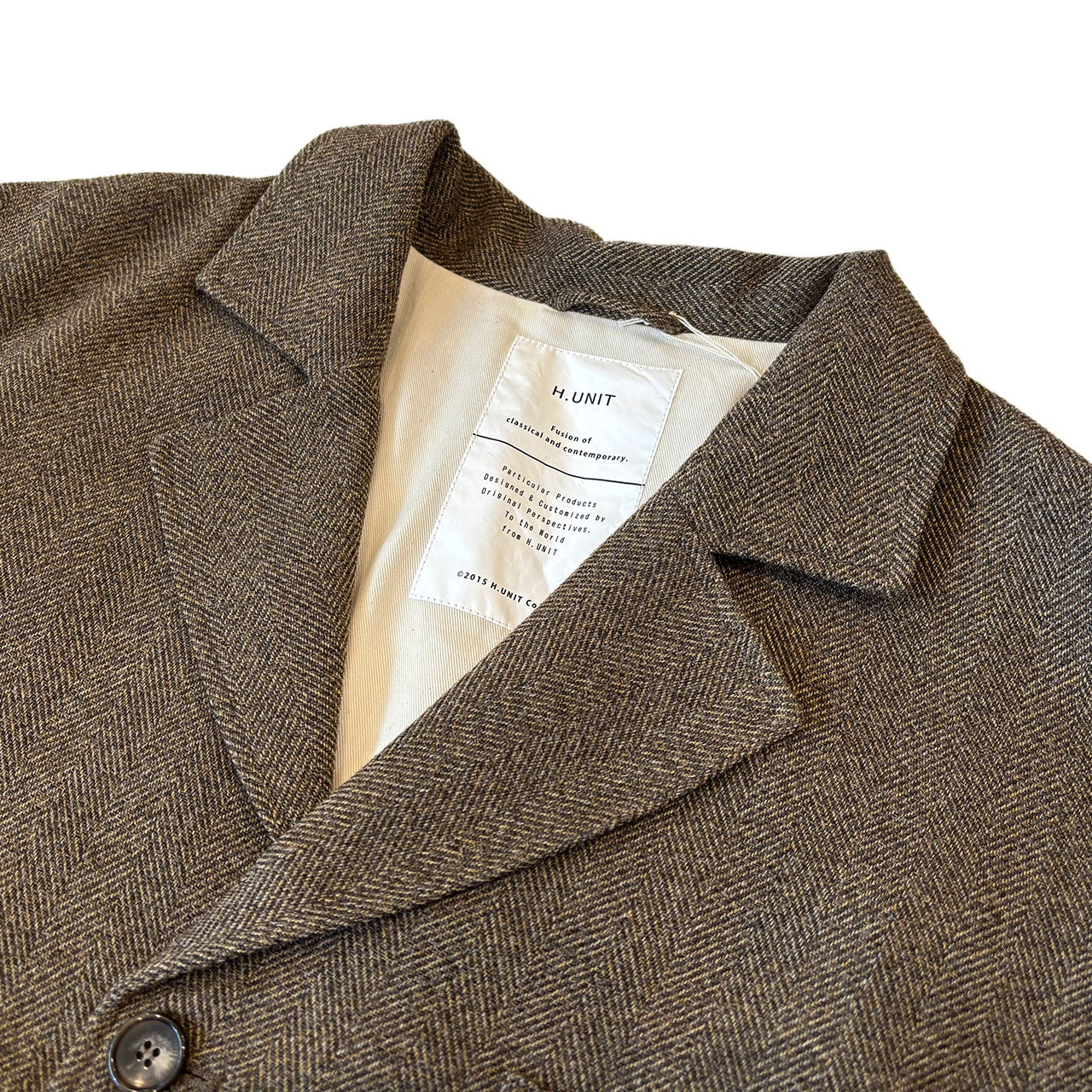 H.UNIT】TECHTWEED HBT Jacket｜H-JK057 – FROLIC通販サイト｜FROLIC