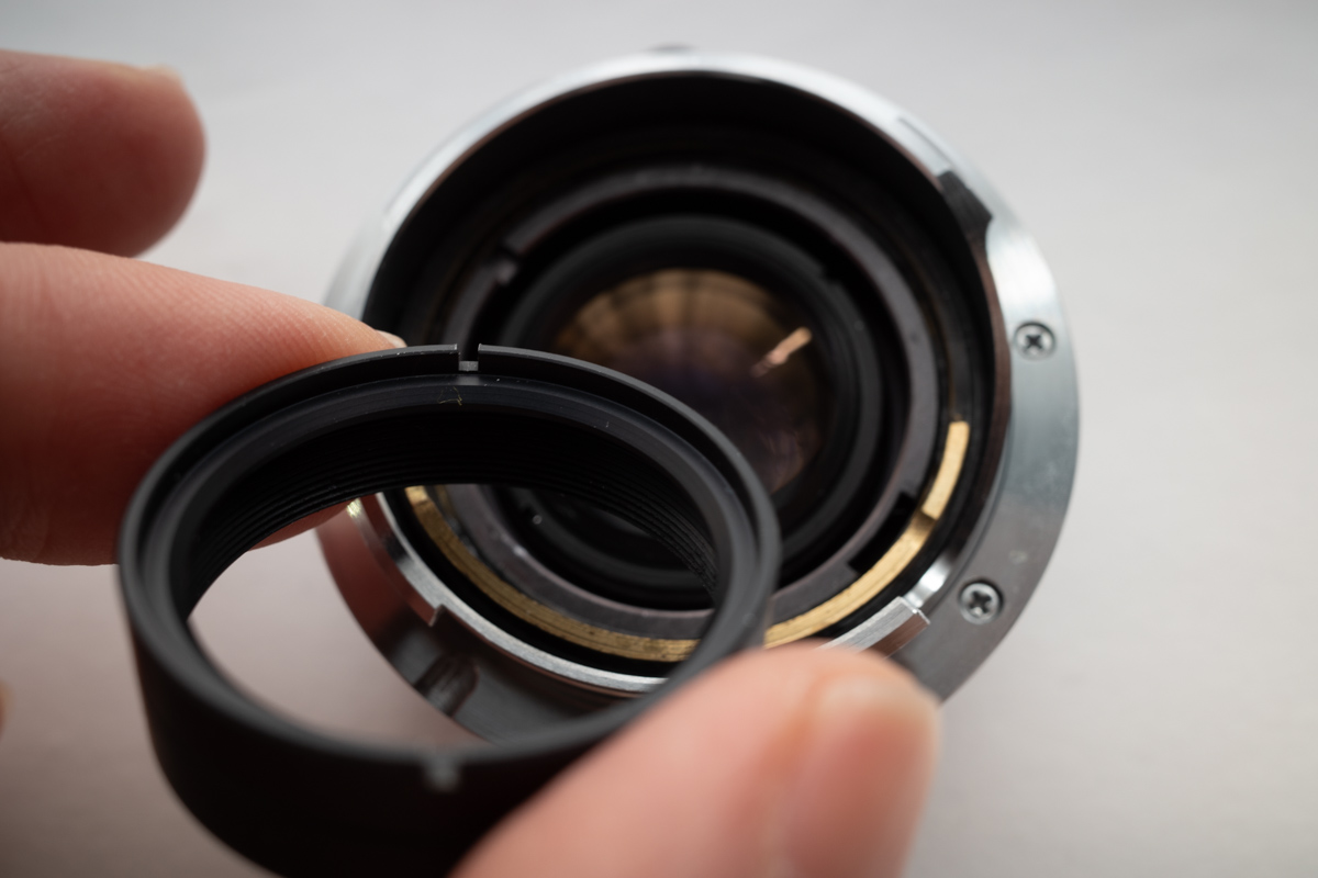 分解清掃】MINOLTA M-ROKKOR 40mm F2 ライカCL純正レンズ | from