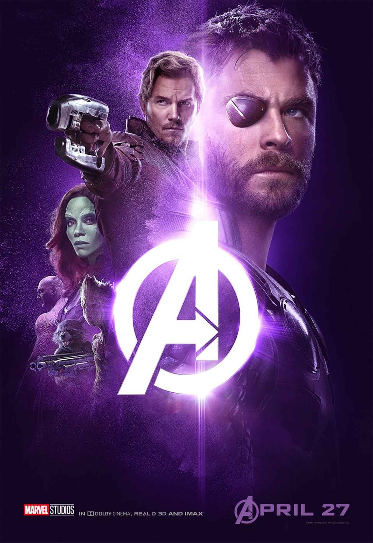 アベンジャーズ／インフィニティ・ウォー』のキャラポスターでMCU大