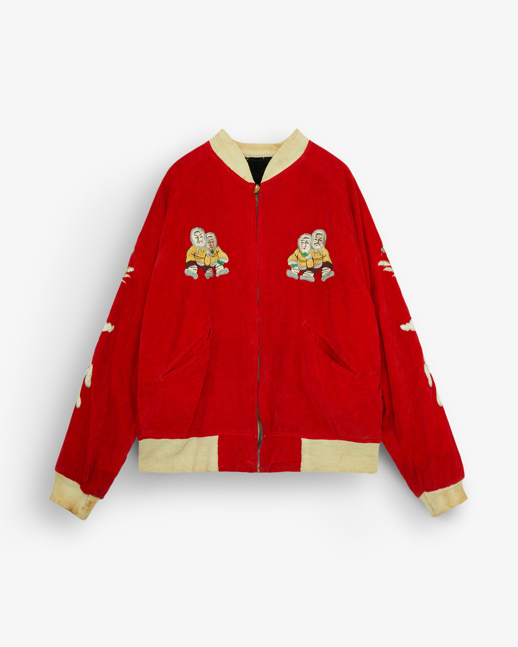 1950'S-60'S Alaska Souvenir Jacket – FRONT 11201