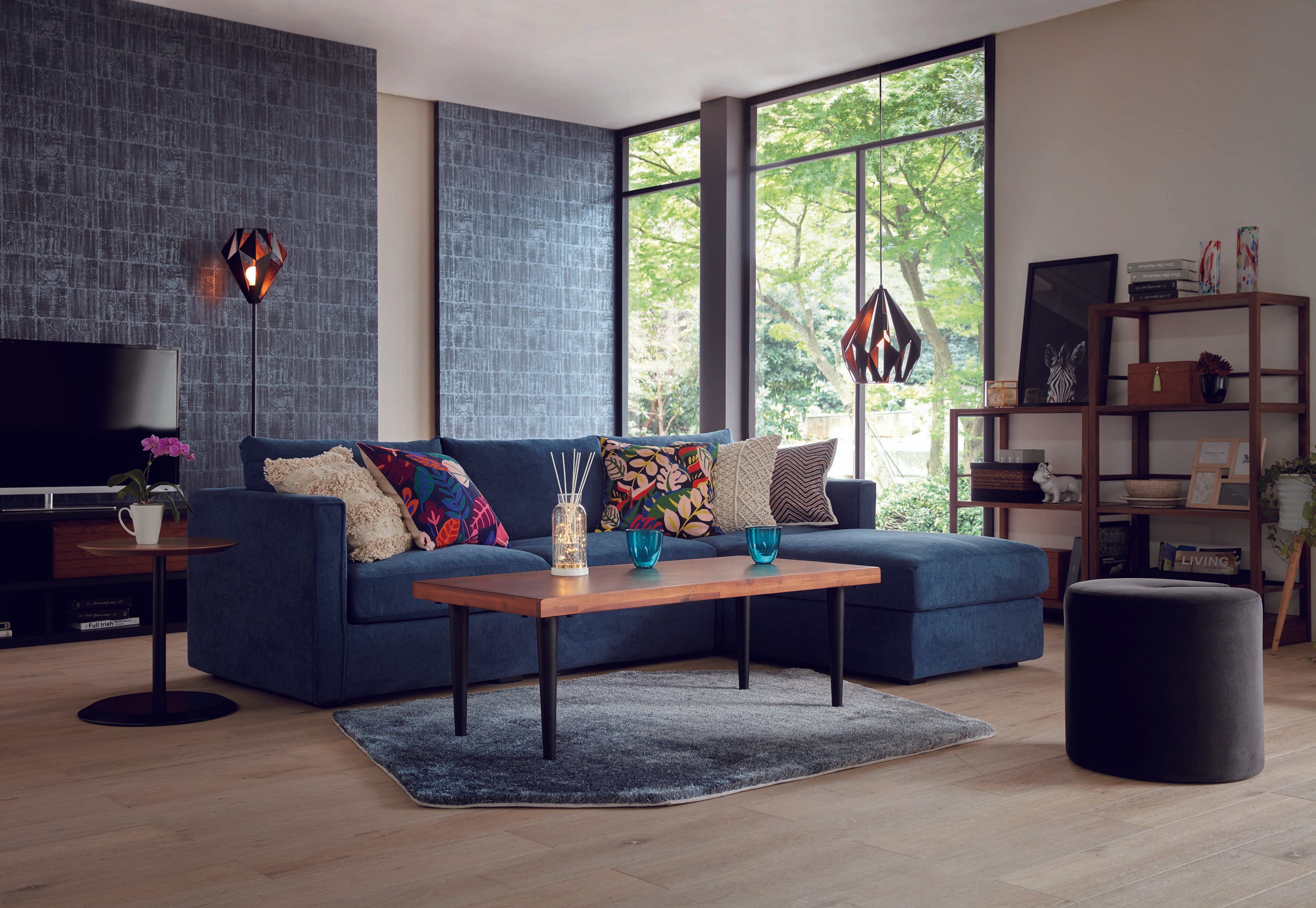 カールトン フロアランプ ブラック | Francfranc（フランフラン）公式