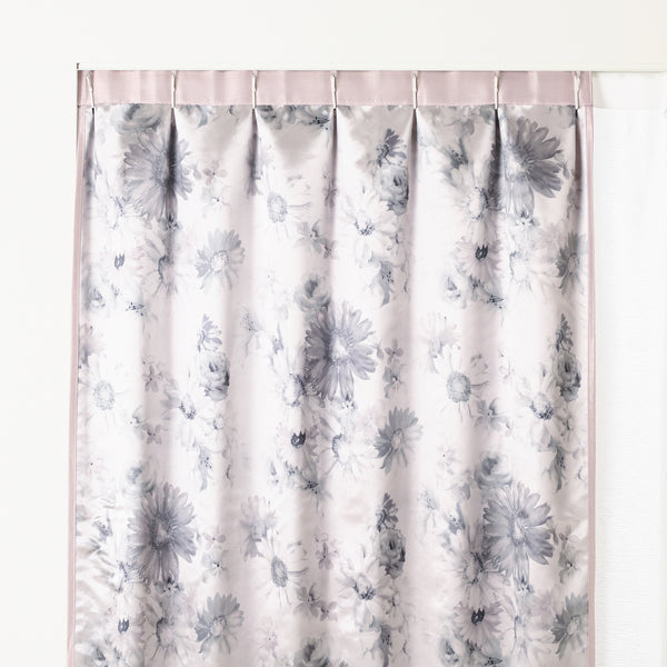 スペイシア カーテン ライトピンク H2000×W1000（ドレープ/既製