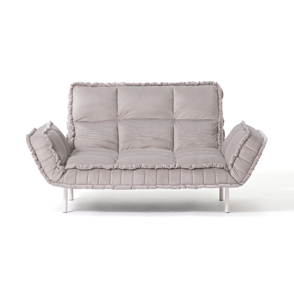 ピソラ コンパクトソファベッド 2 グレー（W1270～1720） | Francfranc