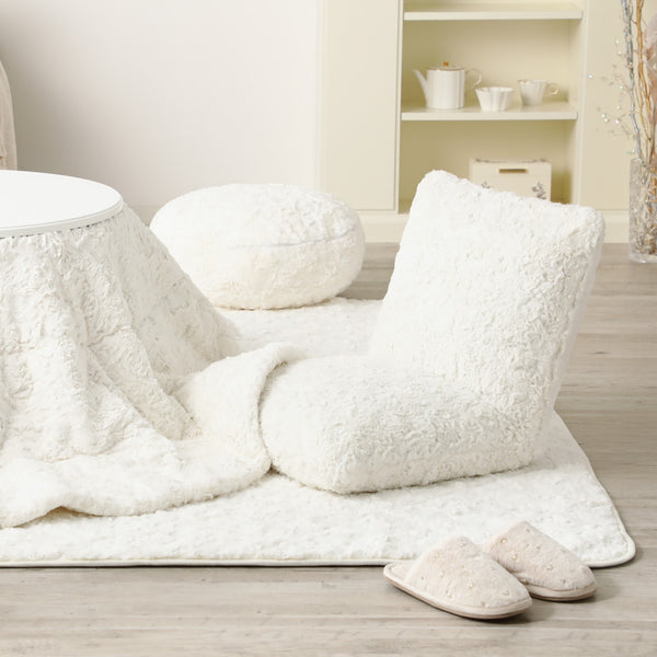 オンラインショップ限定】シャトン こたつテーブル ラウンド ホワイト