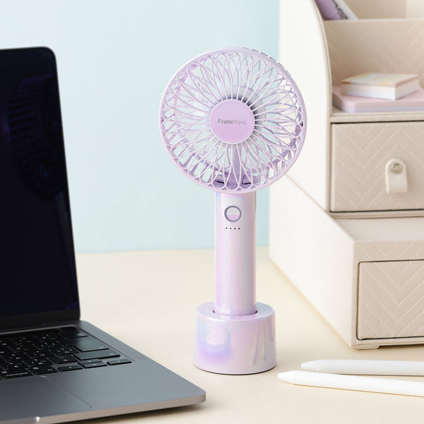 2025年モデル】フレ ハンディファン オーロラ パープル | Francfranc