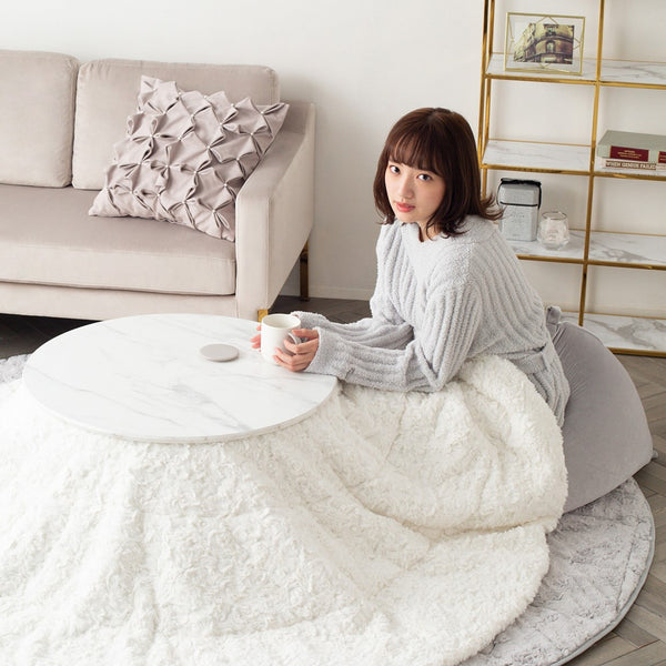 オンラインショップ限定】モスコ こたつテーブル ラウンド φ650