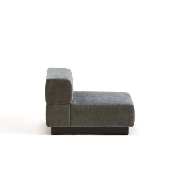 ジョルノ アームレスソファ 1S ダークグレー | Francfranc（フラン