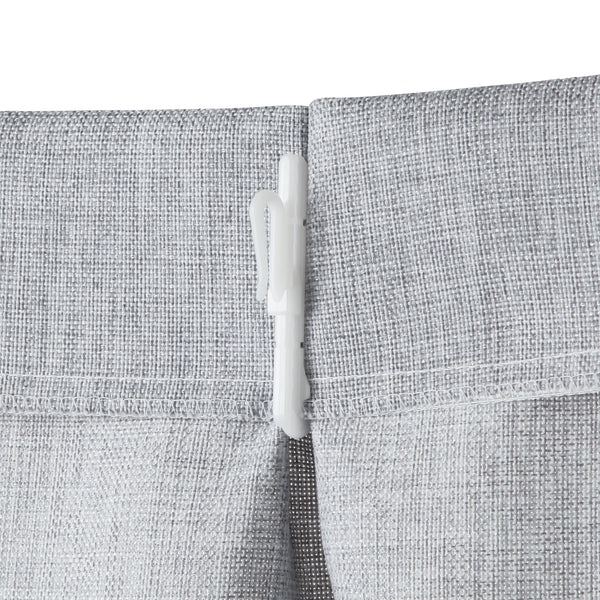 ラメ カーテン H2000×W1000 ライトグレー（ドレープ/既製