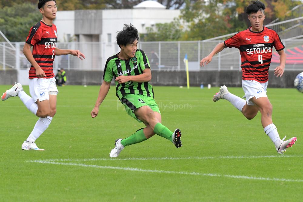 瀬戸内 vs 皆実② 高校サッカー選手権大会 | フレンドリースポーツ