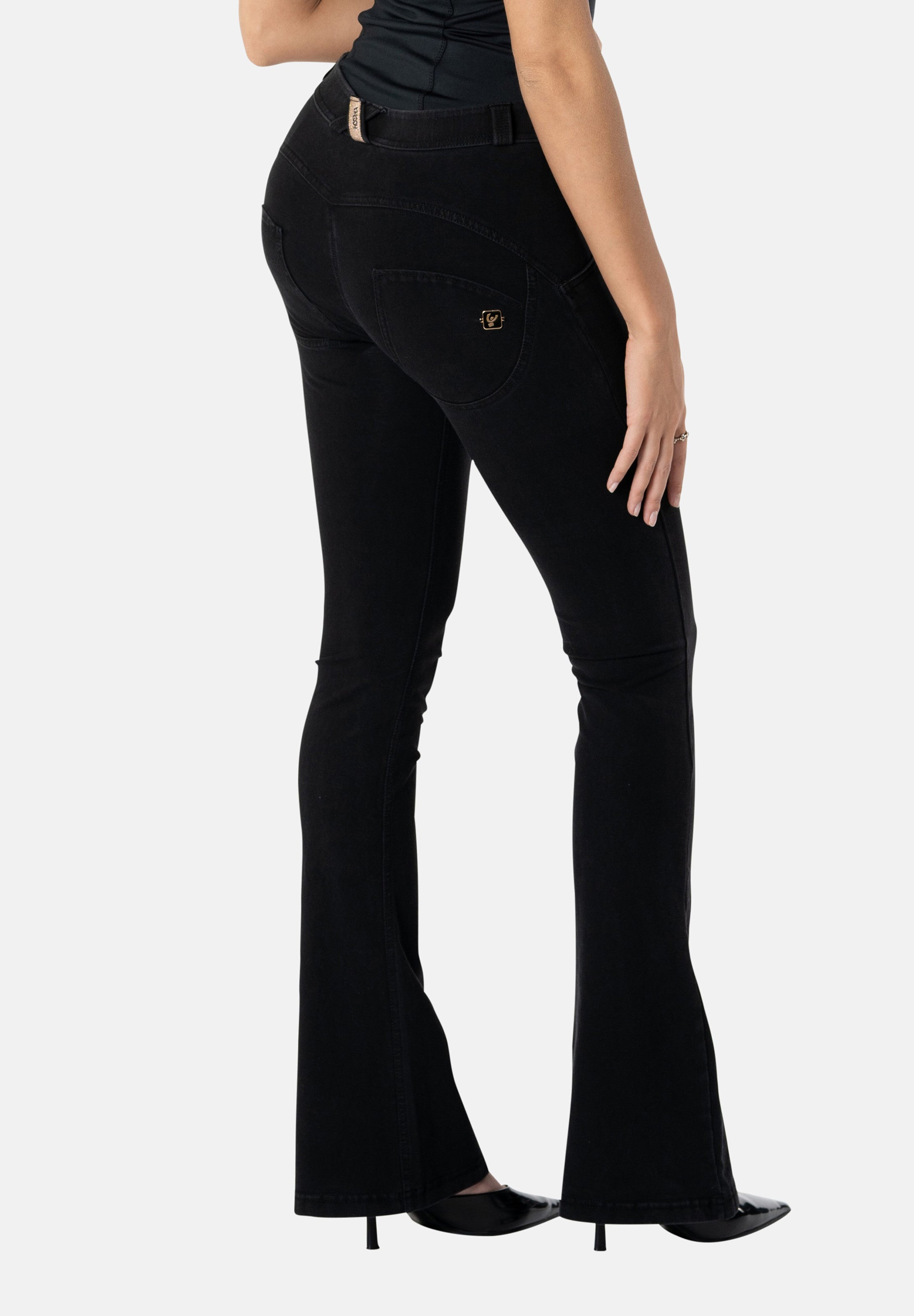 Freddy WR.UP® Push-Up - Denim - Black Denim - Black Seam - J7N