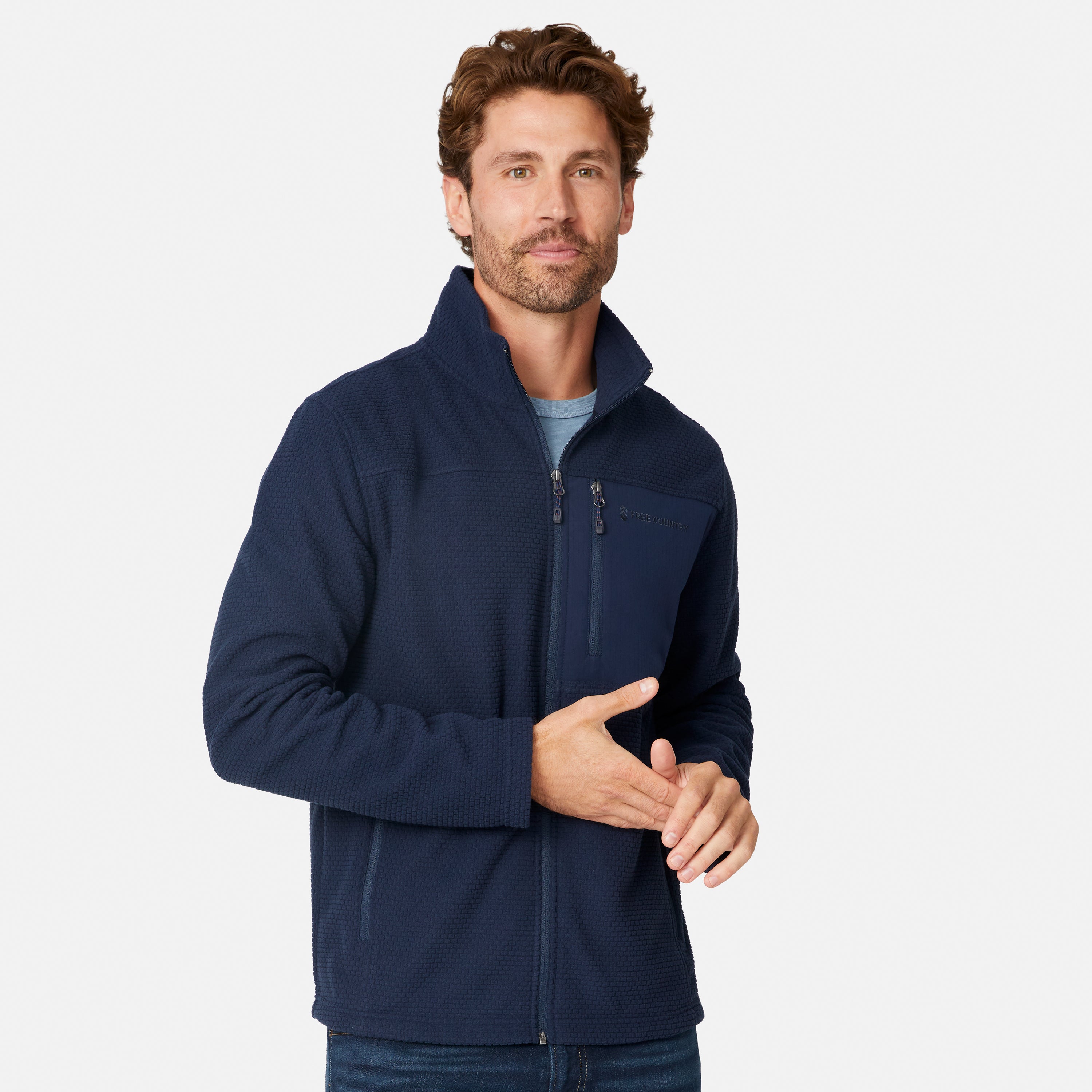 Men's Calabaza II Brick Fleece Jacket – Free Country