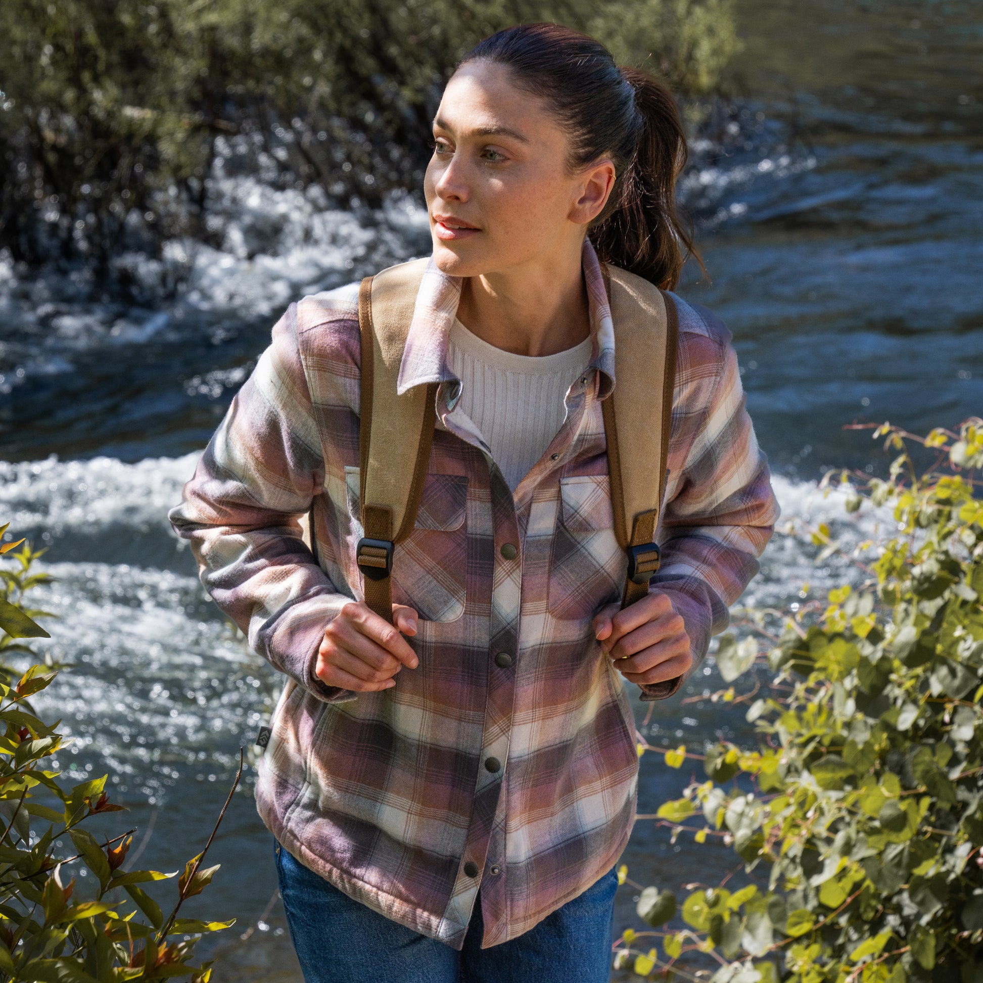 Women's Koshi Adirondack Flannel Shirt Jacket – Free Country
