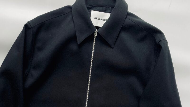 1家に1着】着画有でジルサンダーのジップシャツジャケットのレビュー