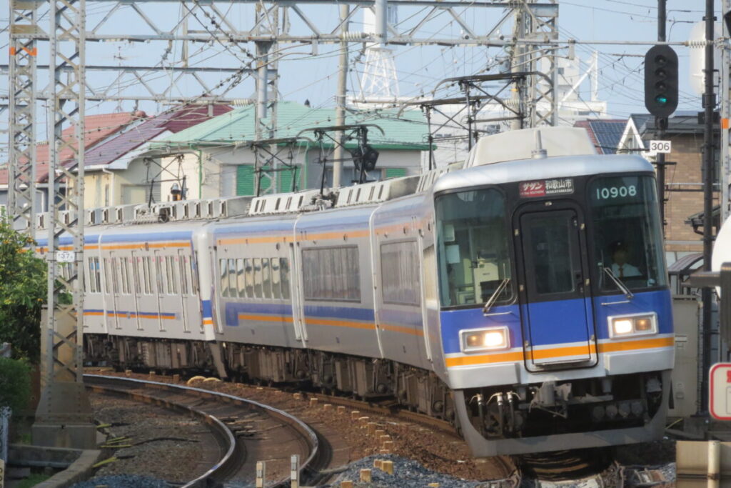 懐かしのグリーン】南海10000系サザン復刻塗装に早速乗りに行きました