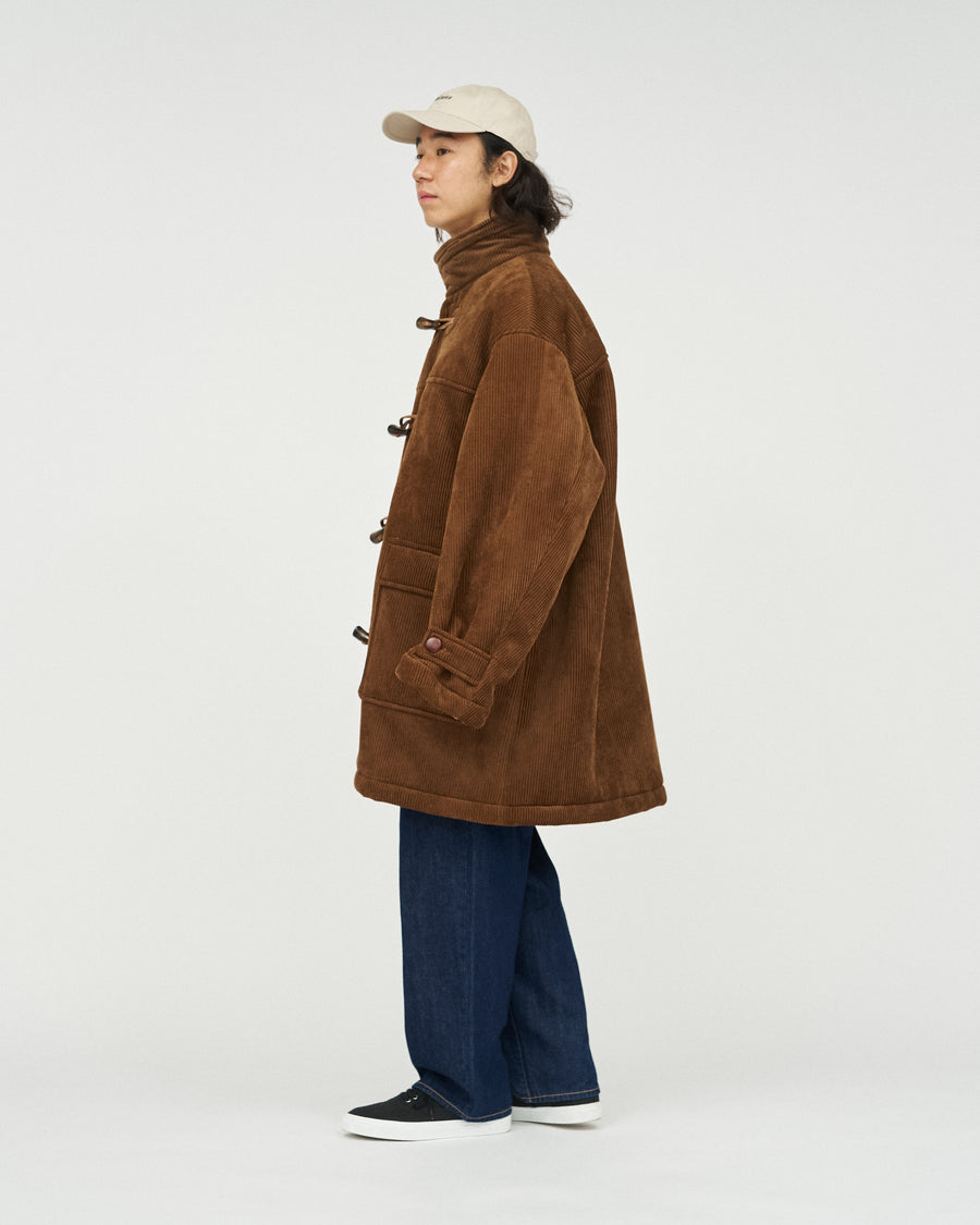 SHERPA CORDUROY DUFFLE COAT – FreshService® official site