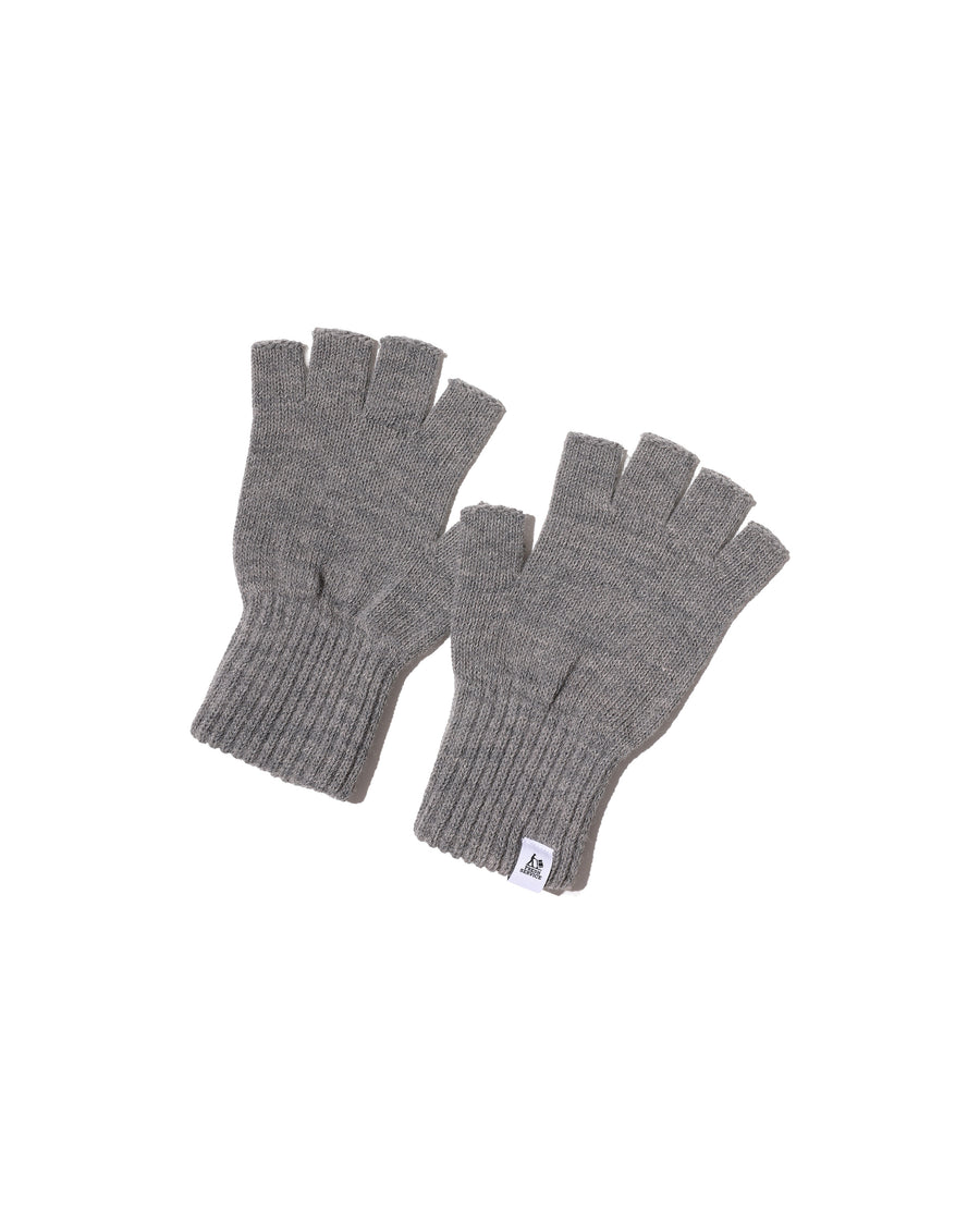 THERMAL RIB KNIT FINGERLESS GLOVES – FreshService® official site