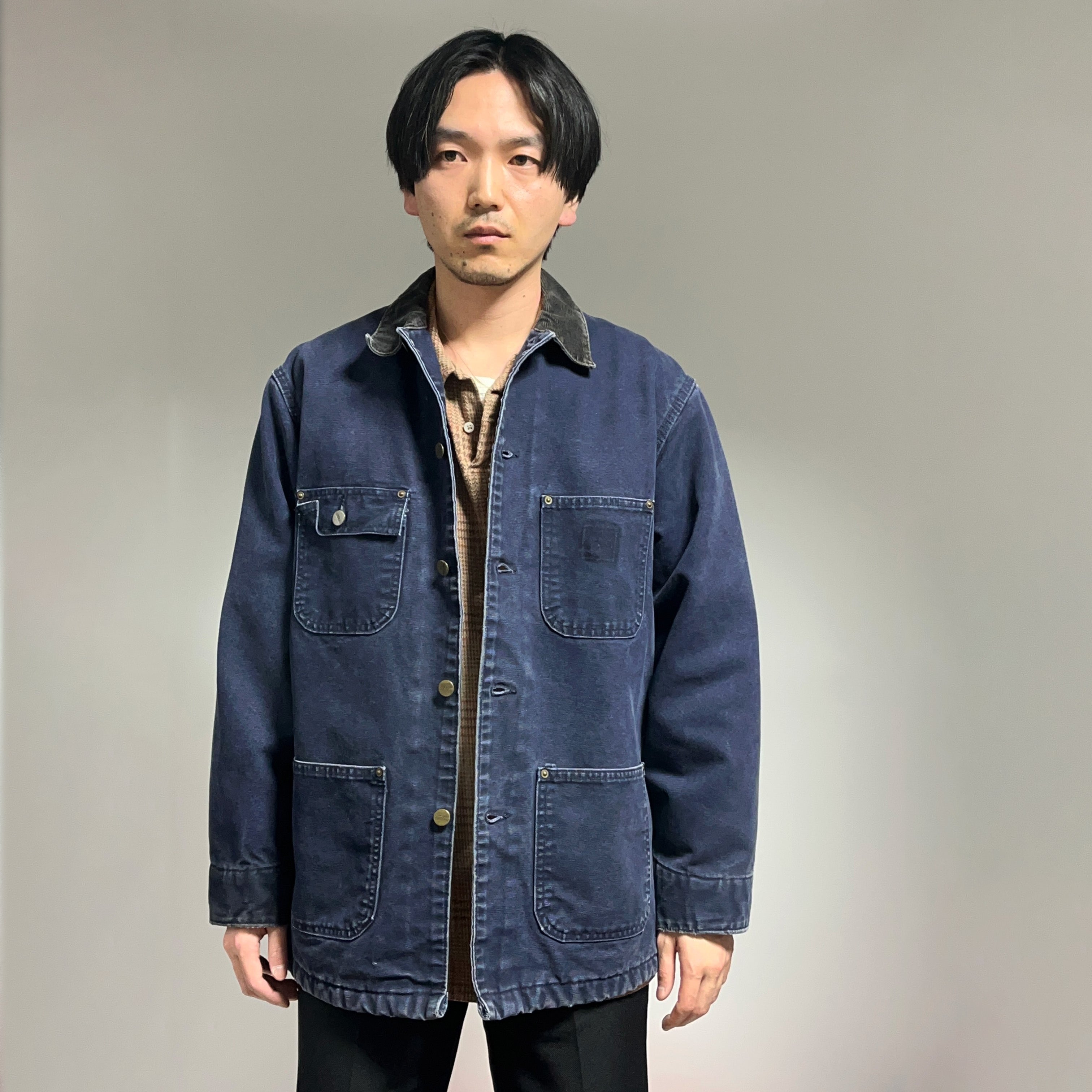 メキシコ製 Carhartt チョアコート ネイビー Size (M) – frgeek