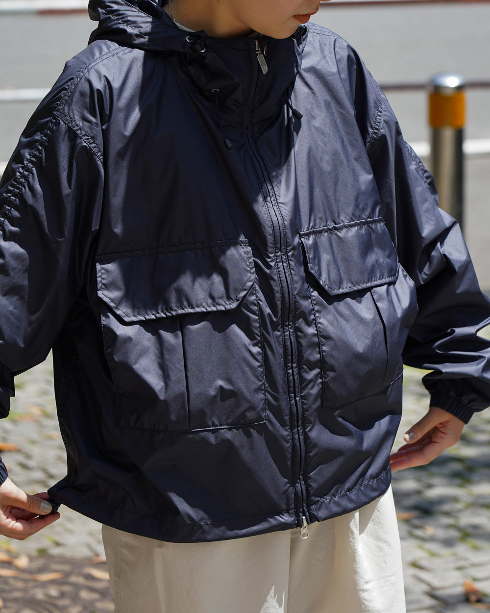 THE NORTH FACE PURPLE LABEL Mountain Wind Parka -Midnight Navy