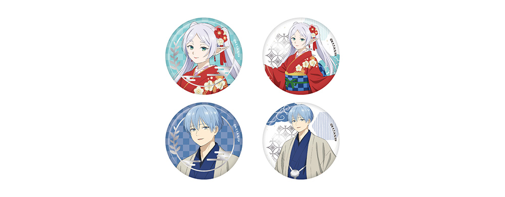 葬送のフリーレン 描き下ろし缶バッジ2個セット TaS10th Ver.（全2種