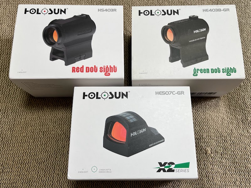 Holosun HS403R レッドドットサイトの外観レビュー | Fruitful Hobby