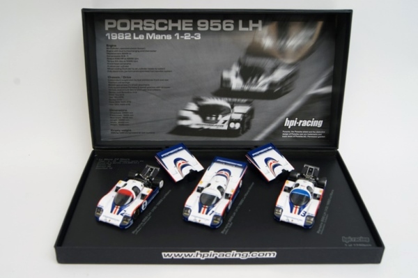 1/43HPI 8037 ポルシェ956 LH LMルマン スペシャルセット 1982 3台
