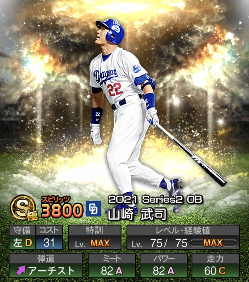 プロスピA】山崎武司 2021シリーズ2 OBの評価 | F's Stadium ～エフスタ～