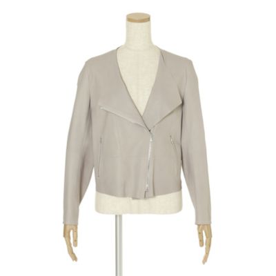 Rawtus(ロゥタス)の薄軽レザーライダース風カーディガン通販 | 集英社