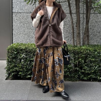 Curensology(カレンソロジー)のファーフーディーベスト通販 | 集英社