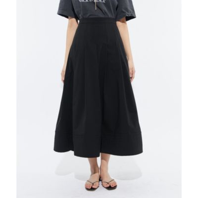 Whim Gazette(ウィム ガゼット)の《WEB限定》タフタフレアスカート通販