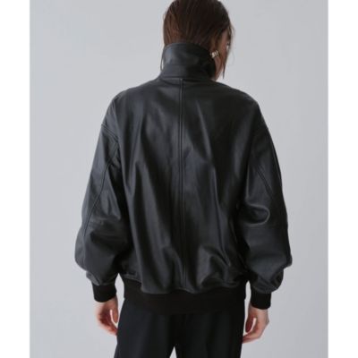 Whim Gazette(ウィム ガゼット)の【GEMINI】レザーブルゾン通販