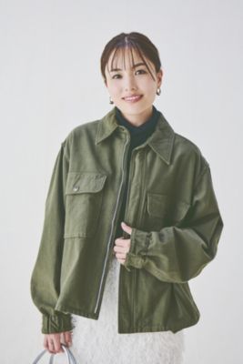 Oblada(オブラダ)の【洗える】MILITARY AVIATOR JACKET通販