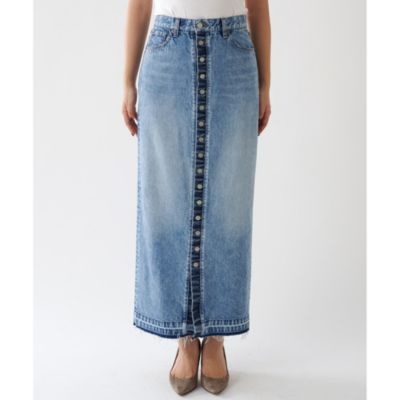 Whim Gazette(ウィム ガゼット)のボタンデニムスカート通販 | 集英社