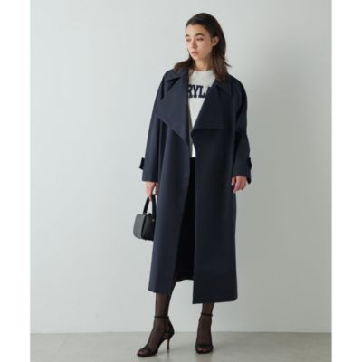 Whim Gazette(ウィム ガゼット)のシャンブレーツイルコート通販