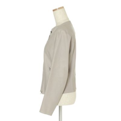 Rawtus(ロゥタス)の薄軽レザーライダース風カーディガン通販 | 集英社