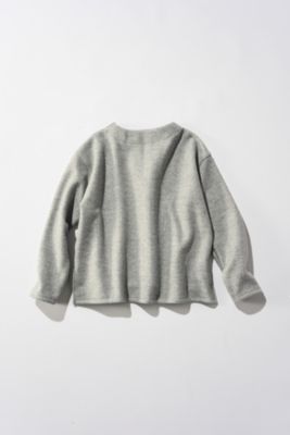 OURHOME(アワーホーム)の【洗える】ウール混素材のキーネックプル