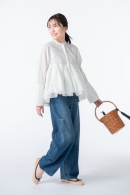 Curensology(カレンソロジー)のカーヴィーデニム（ダメージ）通販