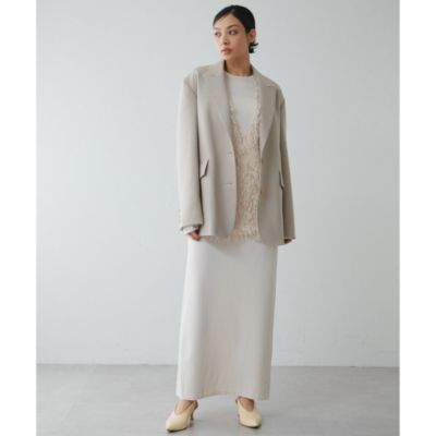 Whim Gazette(ウィム ガゼット)の【GEMINI】ニットロングワンピース