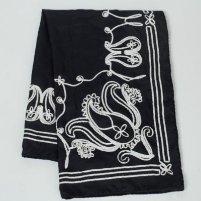 ASAUCE MELER(アソースメレ)のテープエンブロイダリーバンダナスカーフ