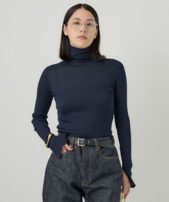 Chaos(カオス)の18Gシルクリブタートルネックニット通販 | 集英社HAPPY