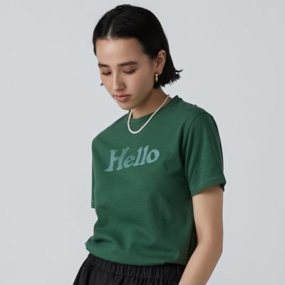 MADISONBLUE(マディソンブルー)の【HPS別注】HELLO CREW NECK TEE通販