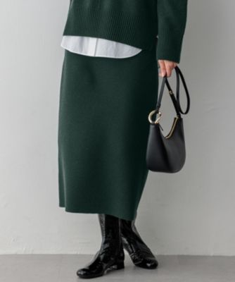 23区(ニジュウサンク)の【洗える】カシミヤブレンド Iライン ニット